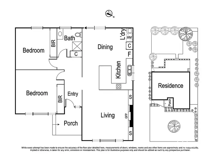 Floorplan of Homely house listing, 1/12 Fairlie Avenue, Macleod VIC 3085