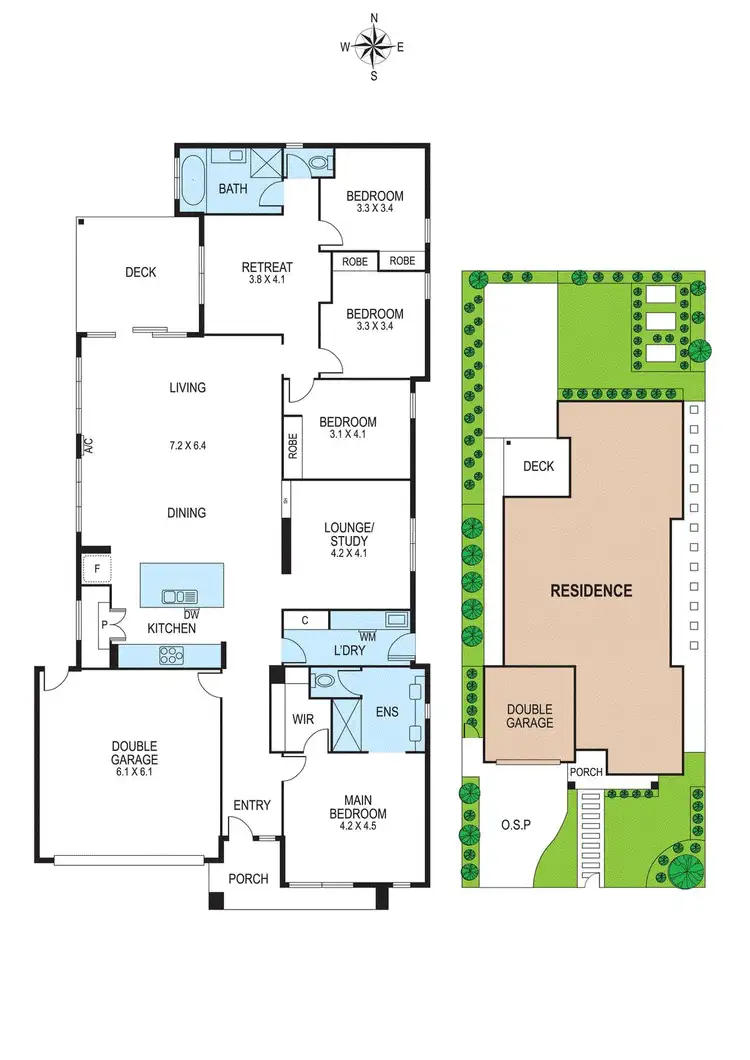 Floorplan of Homely house listing, 7 Namron Street, Bentleigh East VIC 3165