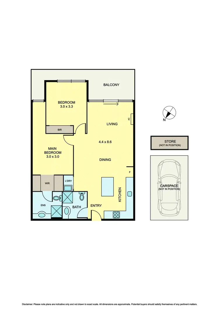Floorplan of Homely apartment listing, 212/233 Maroondah Highway, Ringwood VIC 3134