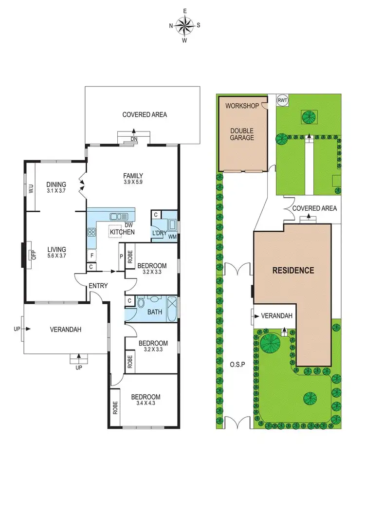 Floorplan of Homely house listing, 2 Blamey Street, Bentleigh East VIC 3165