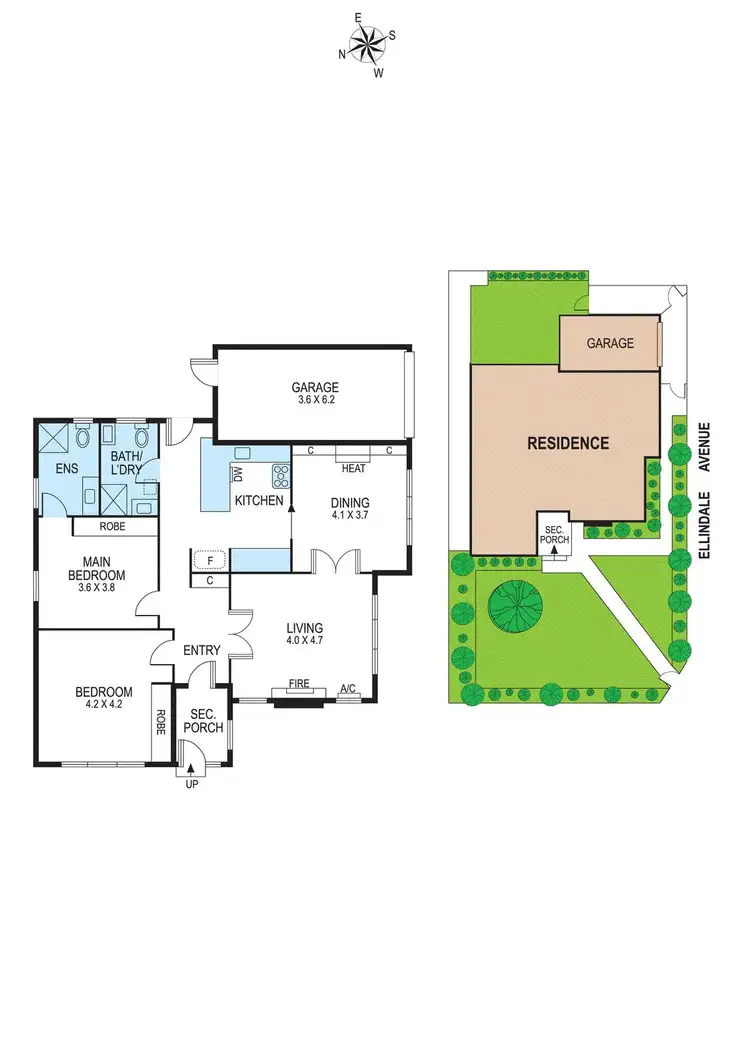 Floorplan of Homely house listing, 276 Jasper Road, Mckinnon VIC 3204