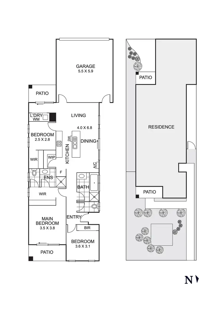 Floorplan of Homely house listing, 9 Solitude  Lane, Doreen VIC 3754