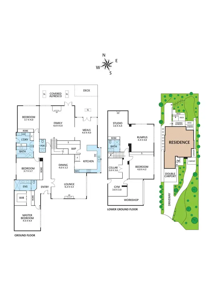 Floorplan of Homely house listing, 5 Vine Street, Eltham VIC 3095
