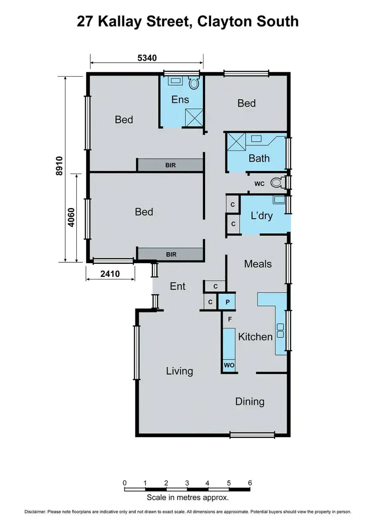 Floorplan of Homely house listing, 27 Kallay Street, Clayton South VIC 3169