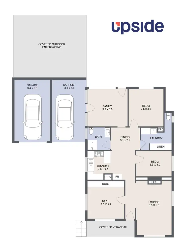 Floorplan of Homely house listing, 9 Railway Street, Cessnock NSW 2325