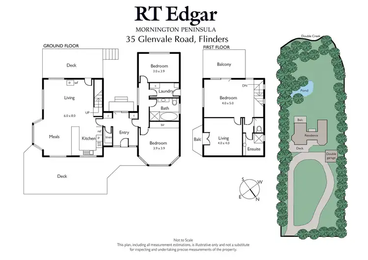 Floorplan of Homely house listing, 35 Glenvale Road, Flinders VIC 3929