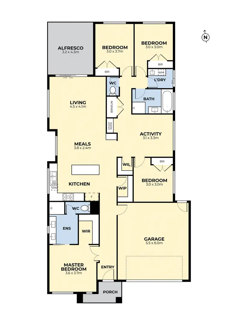Floorplan of Homely house listing, 95 Coldstream Avenue, Werribee VIC 3030