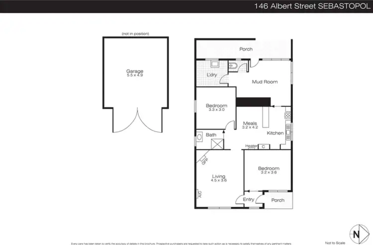 Floorplan of Homely house listing, 146 Albert Street, Sebastopol VIC 3356