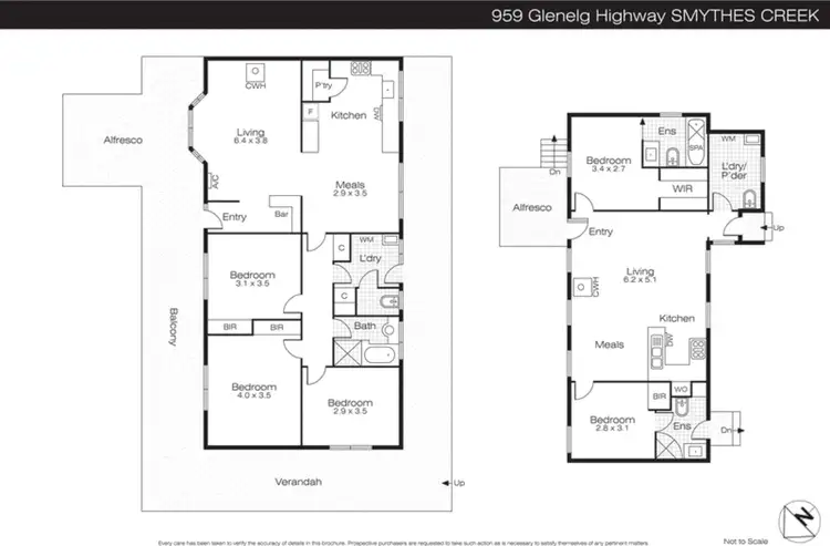 Floorplan of Homely house listing, 959 Glenelg Highway, Smythes Creek VIC 3351
