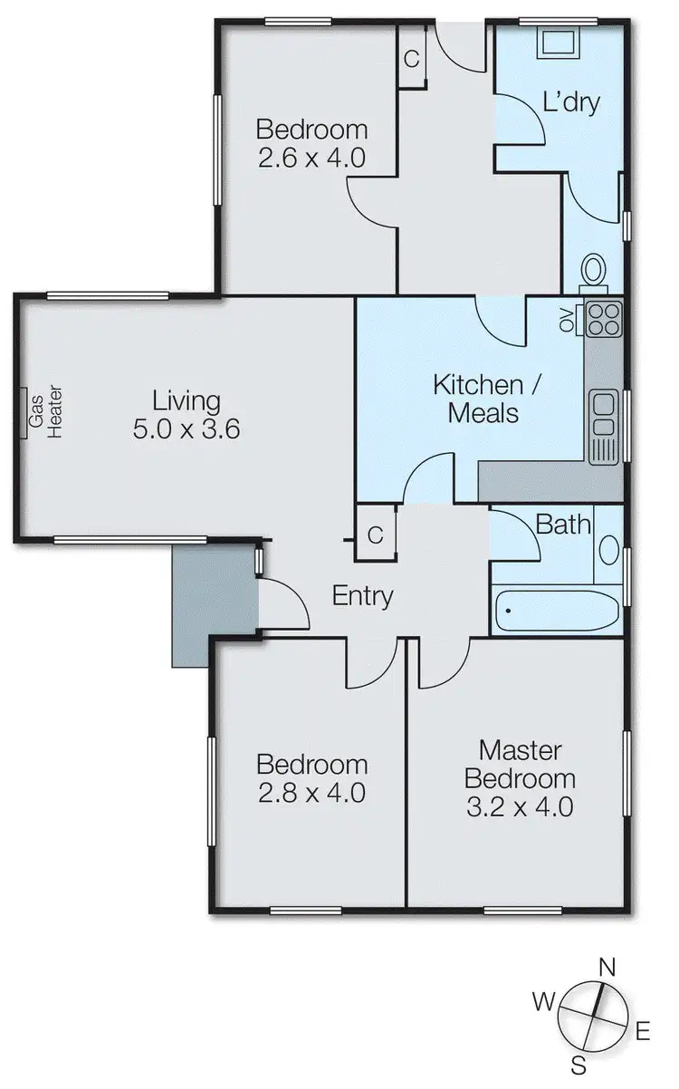 Floorplan of Homely house listing, 5 Aloomba Street, Chadstone VIC 3148