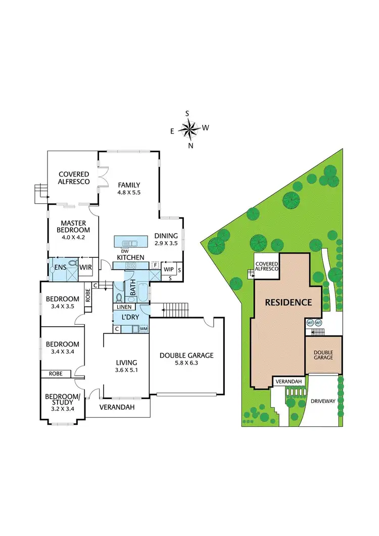 Floorplan of Homely house listing, 29A View Hill Crescent, Eltham VIC 3095