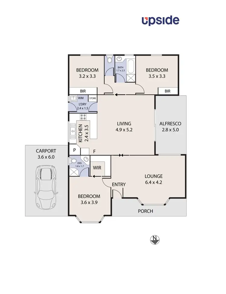 Floorplan of Homely house listing, 23 Reid Parade, Hastings VIC 3915