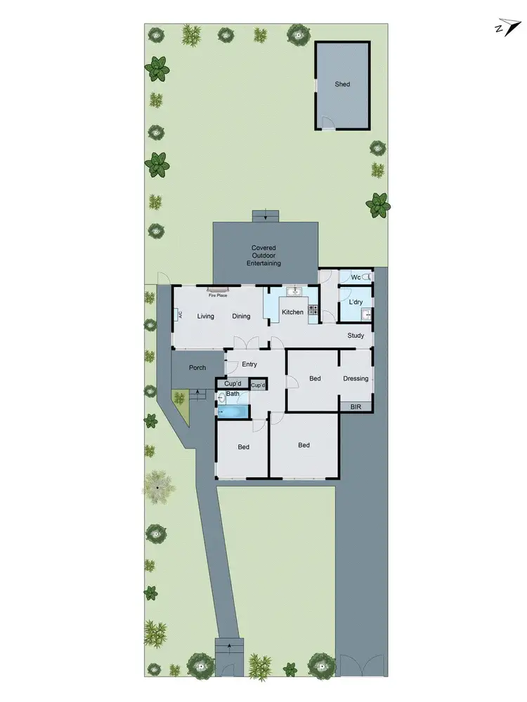 Floorplan of Homely house listing, 169 Huntingdale Road, Oakleigh East VIC 3166