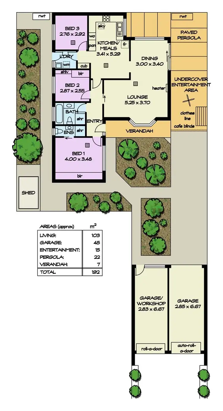Floorplan of Homely house listing, 4a Jones Street, Nailsworth SA 5083
