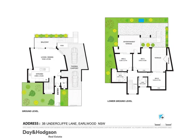 Floorplan of Homely house listing, 3b Undercliffe Lane, Earlwood NSW 2206