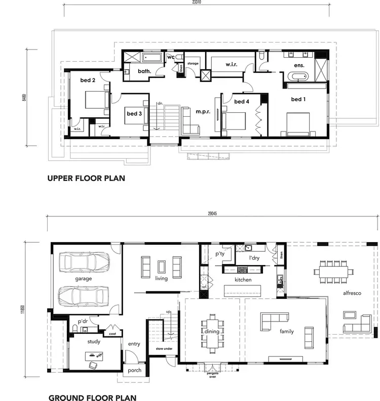 Floorplan of Homely house listing, 1 Bateman Street, Hampton VIC 3188