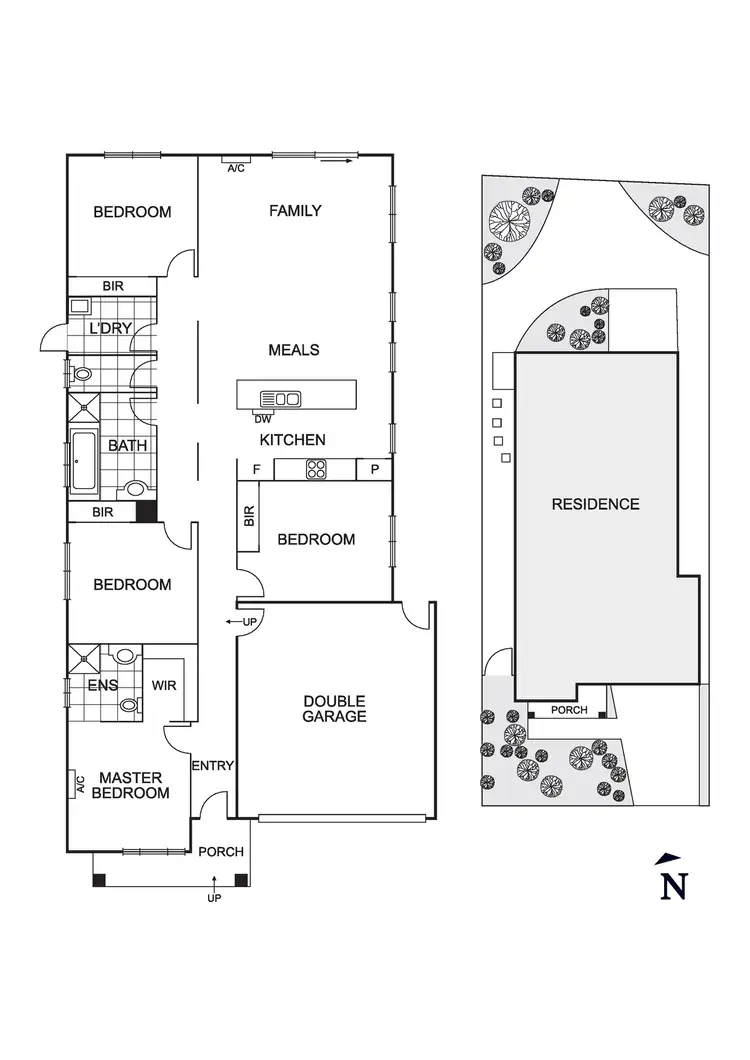 Floorplan of Homely house listing, 56 Basilica Vista, Mernda VIC 3754