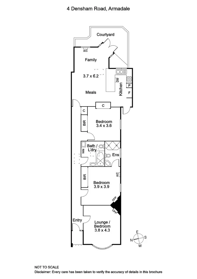 Floorplan of Homely house listing, 4 Densham Road, Armadale VIC 3143