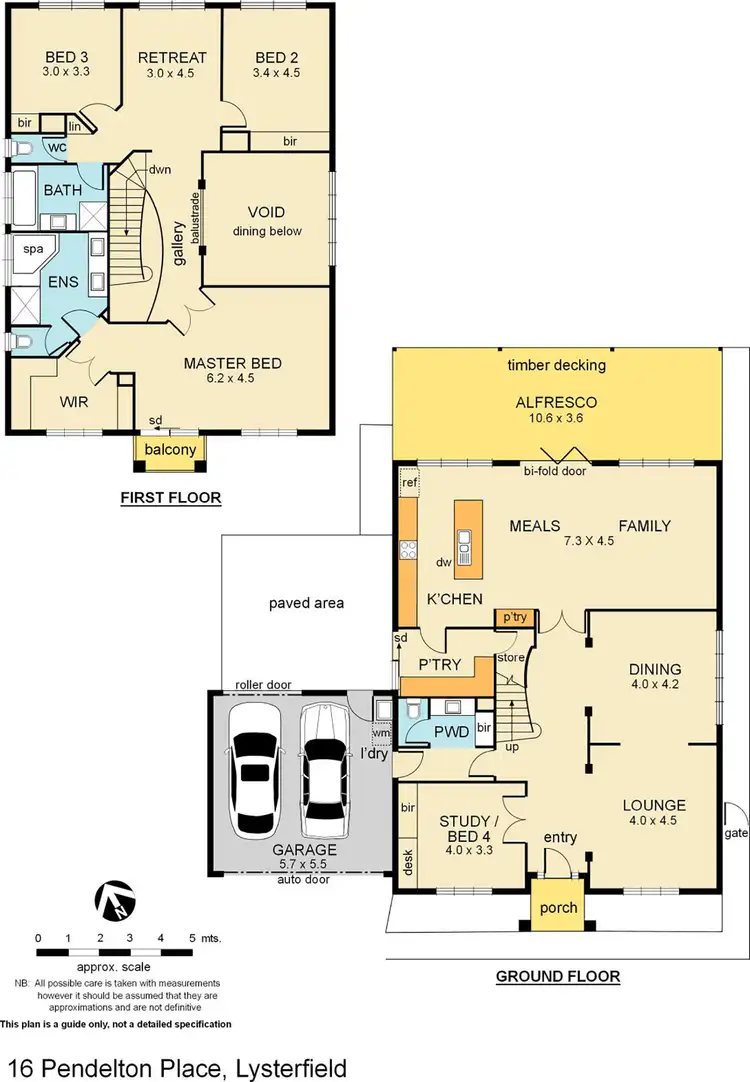 Floorplan of Homely house listing, 16 Pendelton Place, Lysterfield VIC 3156