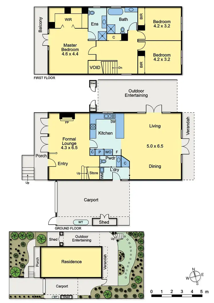 Floorplan of Homely house listing, 35 Saltwater Crescent, Maribyrnong VIC 3032