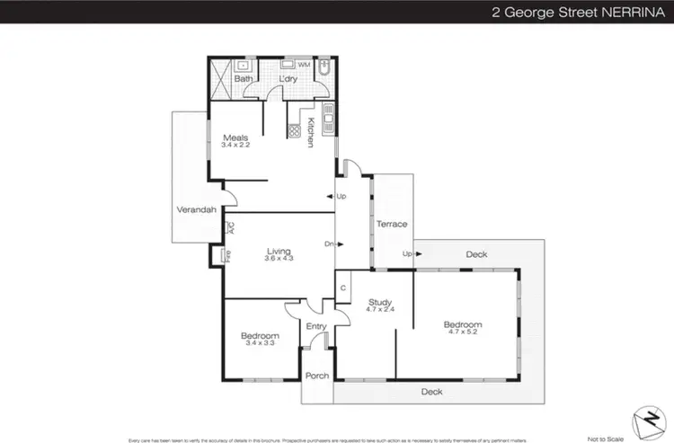 Floorplan of Homely house listing, 2 George Street, Nerrina VIC 3350