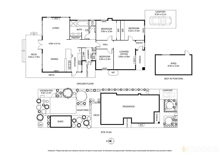 Floorplan of Homely house listing, 22 John Street, Geelong West VIC 3218
