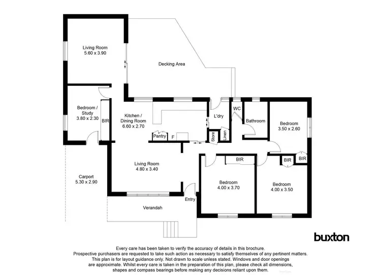 Floorplan of Homely house listing, 10 Soyuz Court, Mount Clear VIC 3350