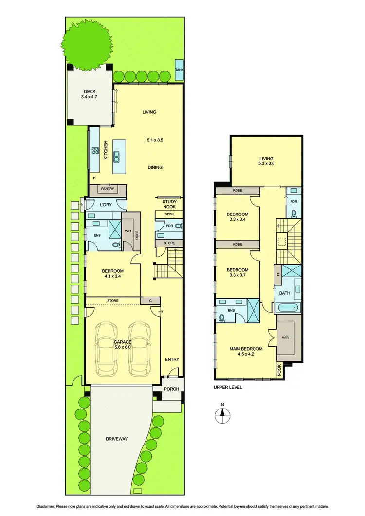 Floorplan of Homely townhouse listing, 81 Roy Street, Donvale VIC 3111