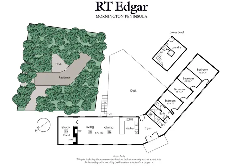 Floorplan of Homely house listing, 25-27 Stringer Road, Blairgowrie VIC 3942