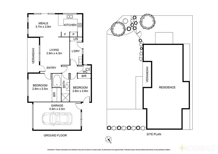 Floorplan of Homely unit listing, 15 Drysdale Avenue, Hamlyn Heights VIC 3215
