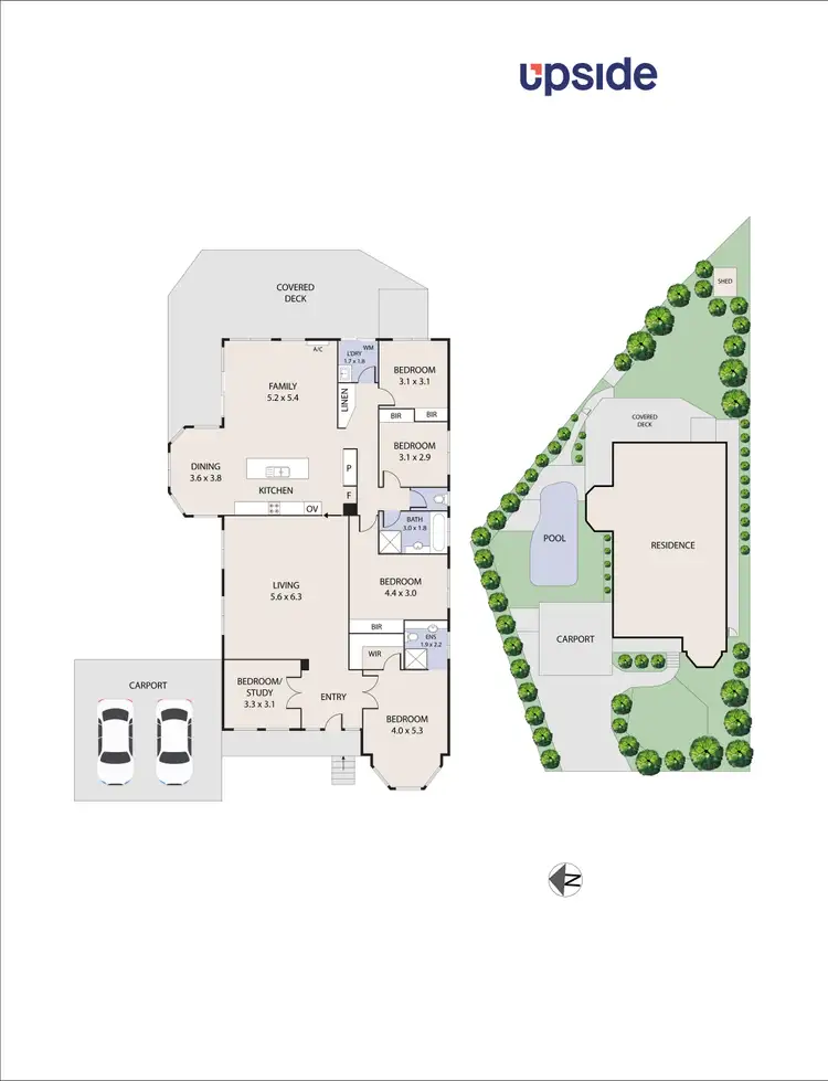 Floorplan of Homely house listing, 6 Paul Court, Frankston South VIC 3199