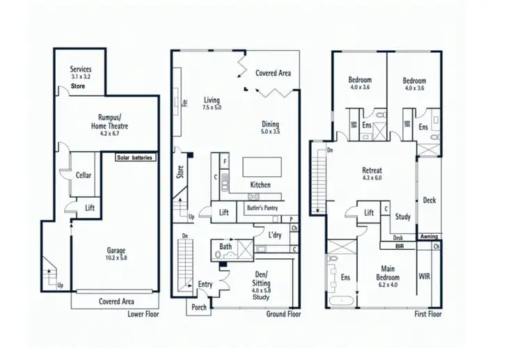 Floorplan of Homely house listing, 19 Brookville Road, Toorak VIC 3142