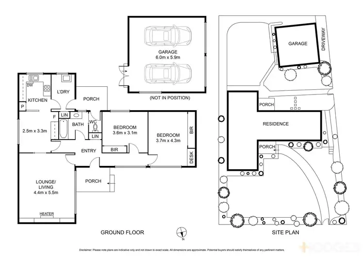 Floorplan of Homely house listing, 1 Purrumbete Avenue, Manifold Heights VIC 3218