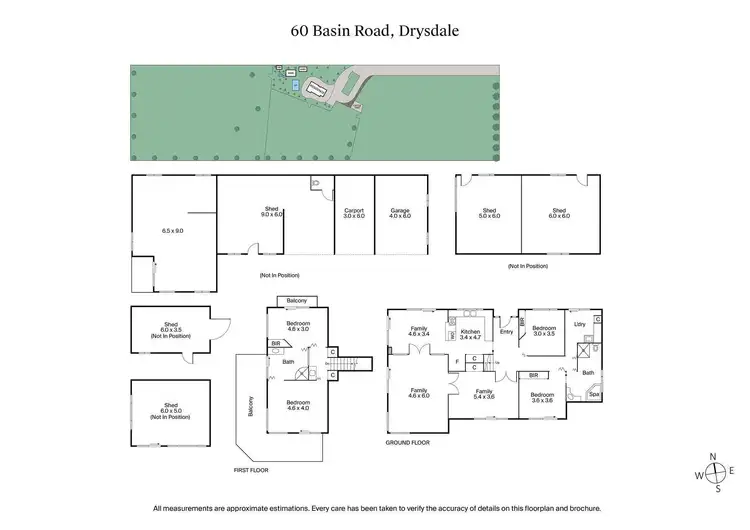 Floorplan of Homely house listing, 60 Basin Road, Drysdale VIC 3222