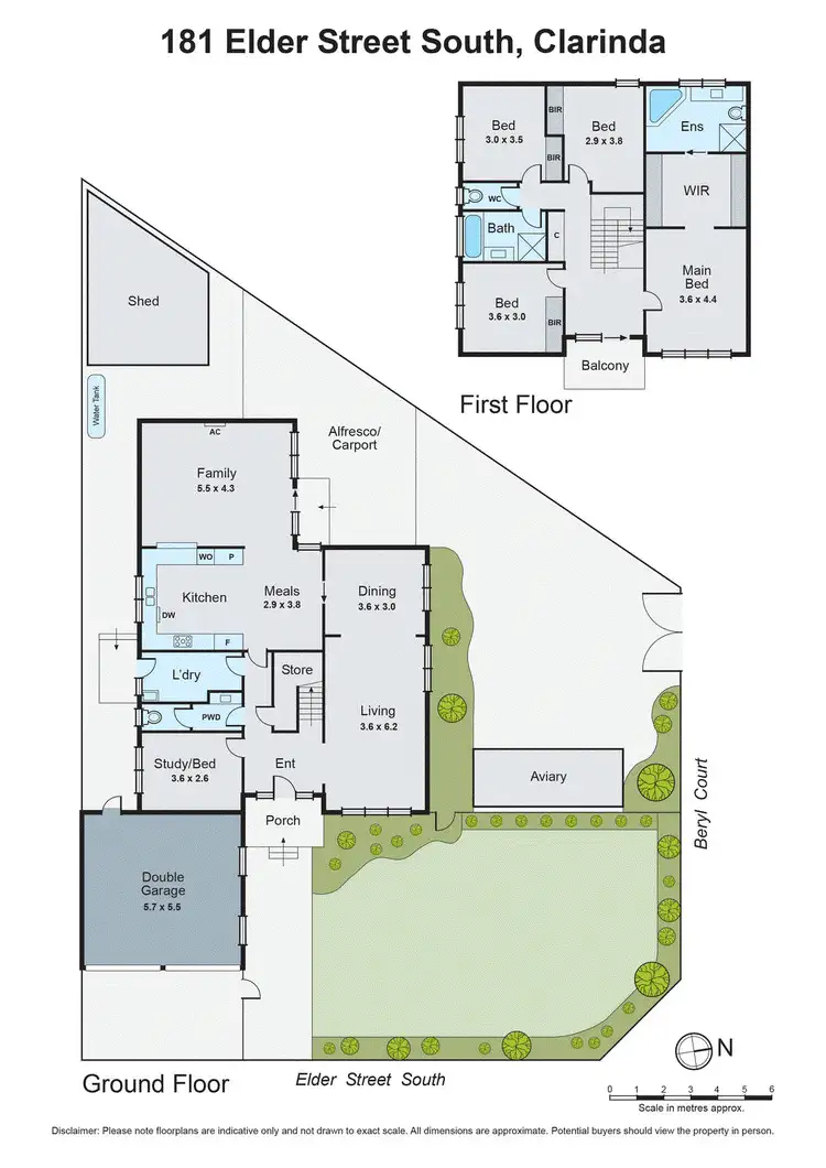 Floorplan of Homely house listing, 181 Elder Street South, Clarinda VIC 3169