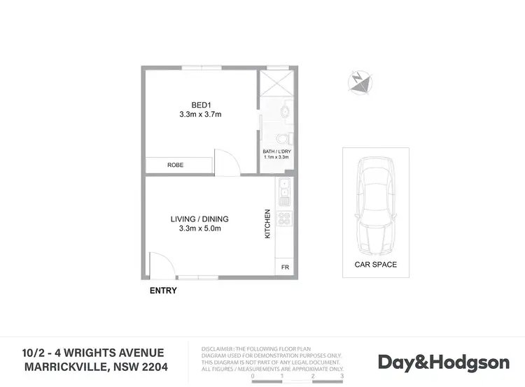 Floorplan of Homely apartment listing, 10/2-4 Wrights Avenue, Marrickville NSW 2204