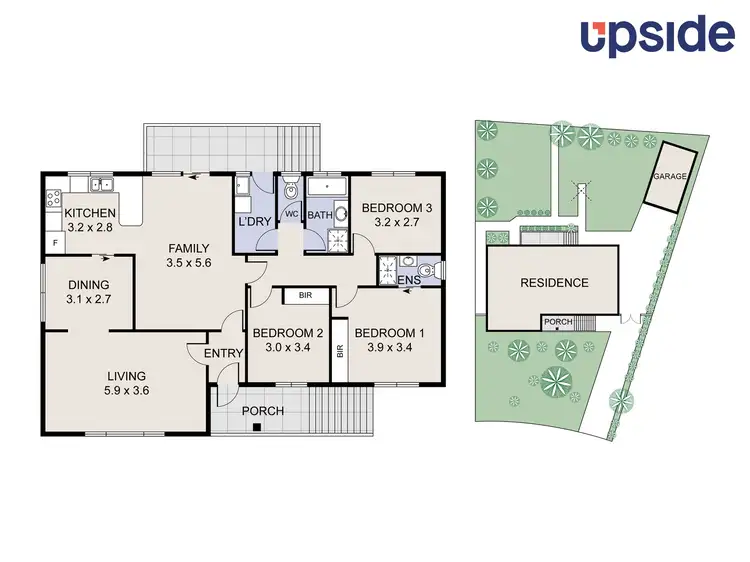 Floorplan of Homely house listing, 6 Harper Close, Karabar NSW 2620