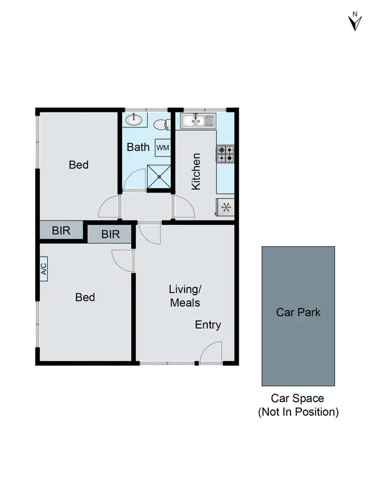 Floorplan of Homely apartment listing, 6/785 Warrigal Road, Bentleigh East VIC 3165