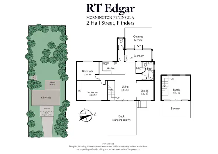 Floorplan of Homely house listing, 2 Hall Street, Flinders VIC 3929
