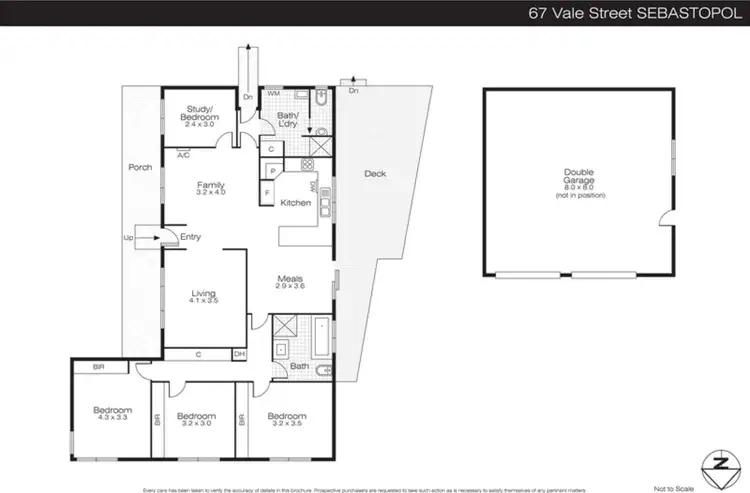 Floorplan of Homely house listing, 67 Vale Street, Sebastopol VIC 3356