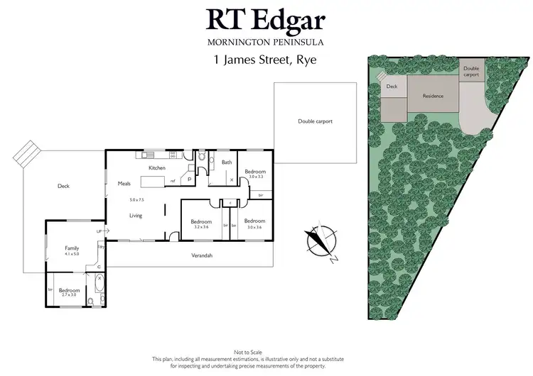 Floorplan of Homely house listing, 1-3 James Street, Rye VIC 3941