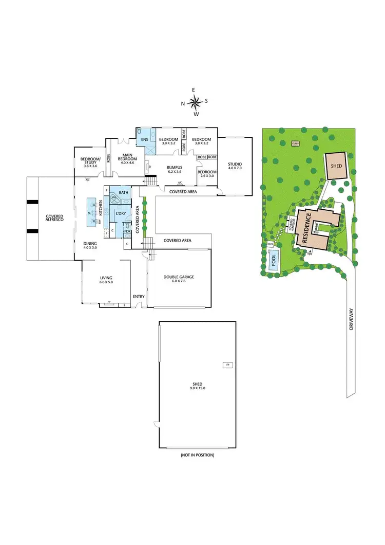 Floorplan of Homely house listing, 14 View Road, Lower Plenty VIC 3093