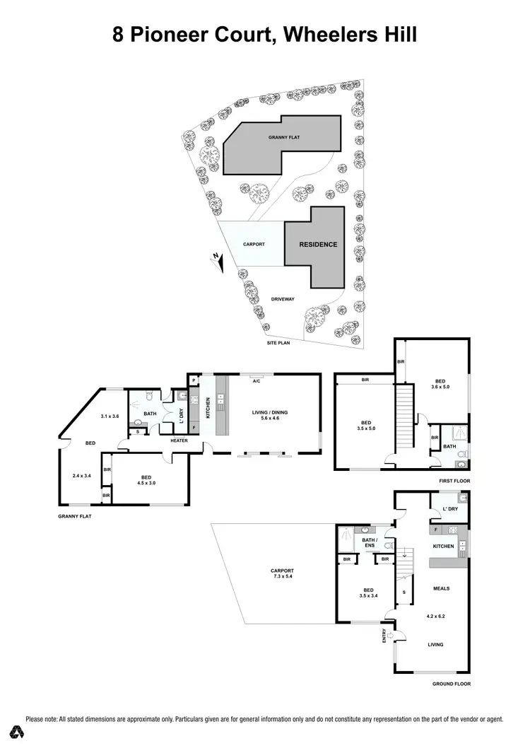 Floorplan of Homely house listing, 8 Pioneer Court, Wheelers Hill VIC 3150