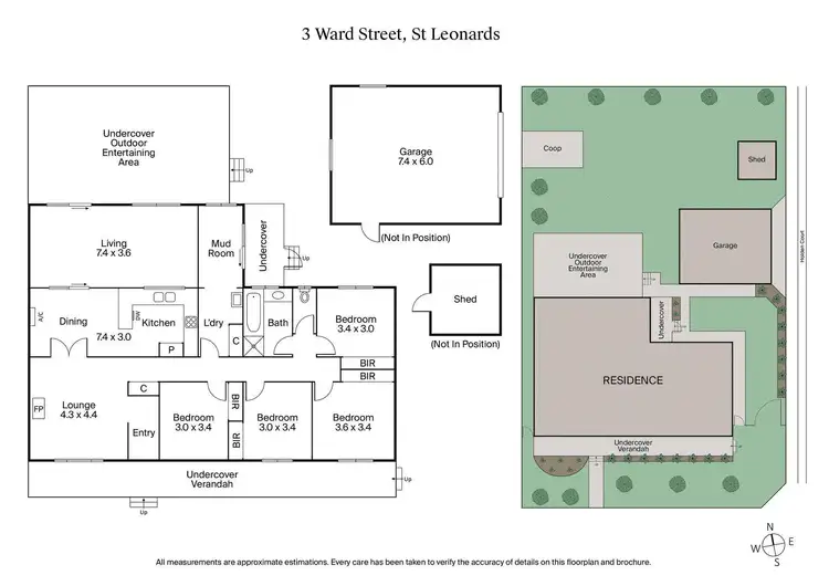 Floorplan of Homely house listing, 3 Ward Street, St Leonards VIC 3223
