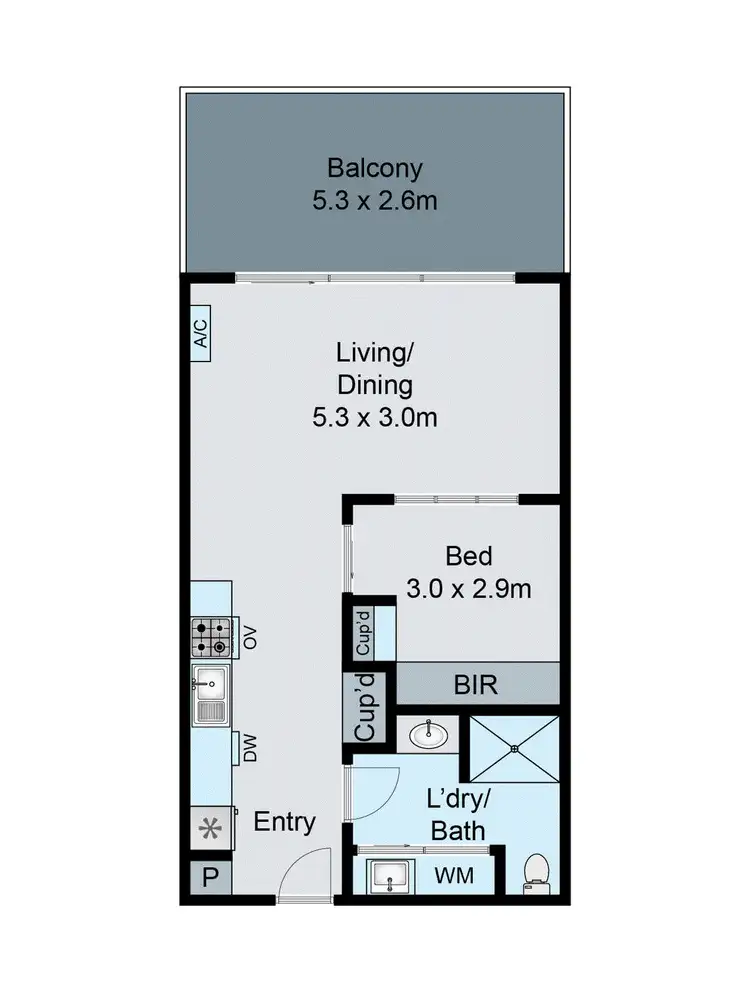 Floorplan of Homely apartment listing, 120/60 Autumn Terrace, Clayton South VIC 3169