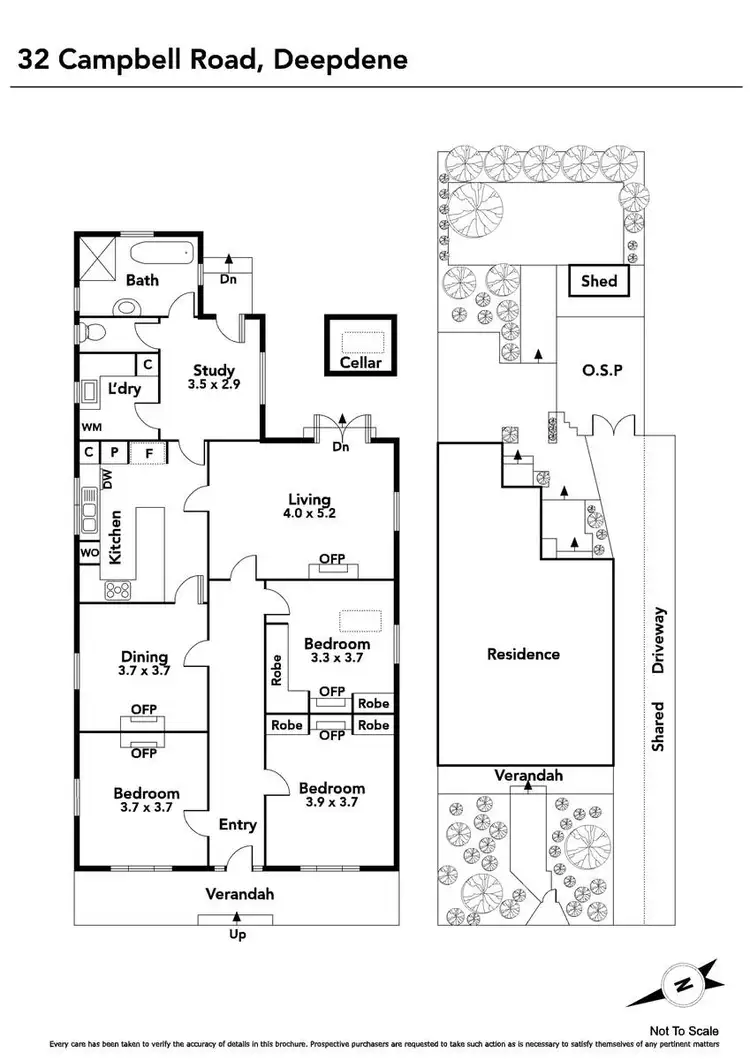 Floorplan of Homely house listing, 32 Campbell Road, Deepdene VIC 3103