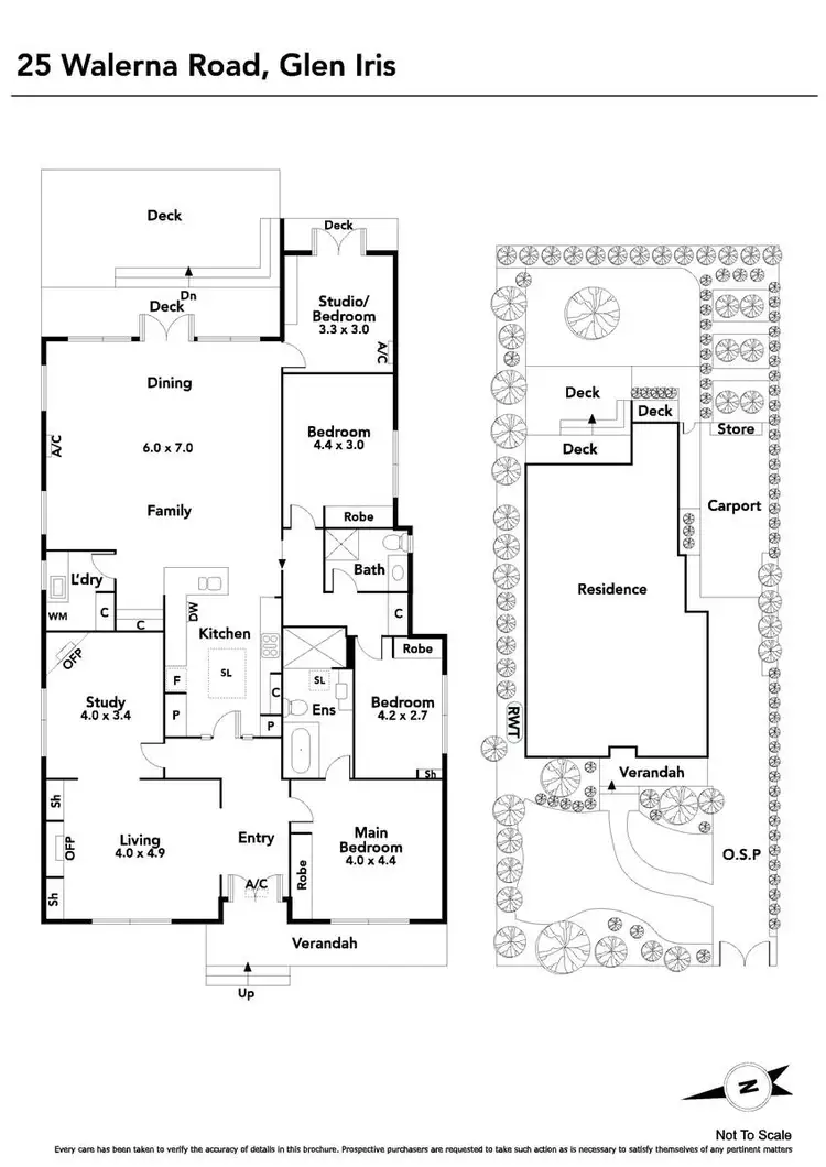 Floorplan of Homely house listing, 25 Walerna Road, Glen Iris VIC 3146