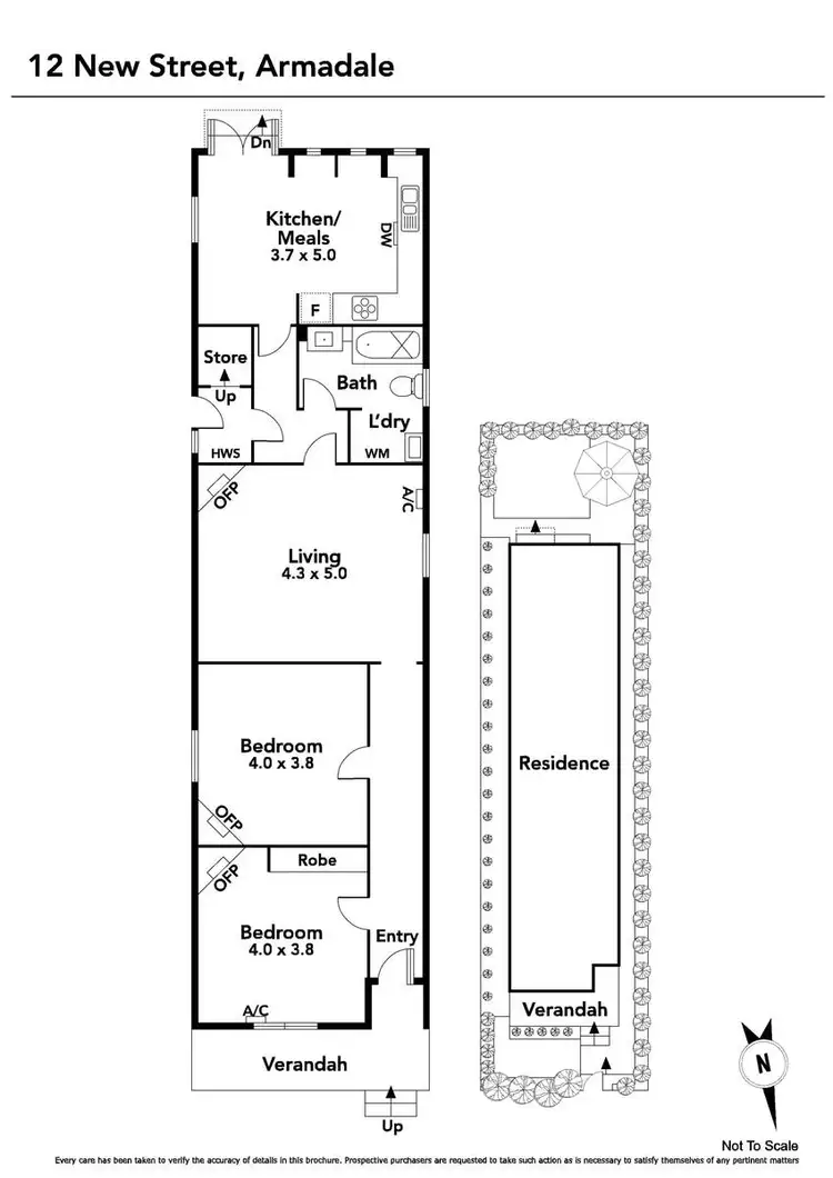 Floorplan of Homely house listing, 12 New Street, Armadale VIC 3143