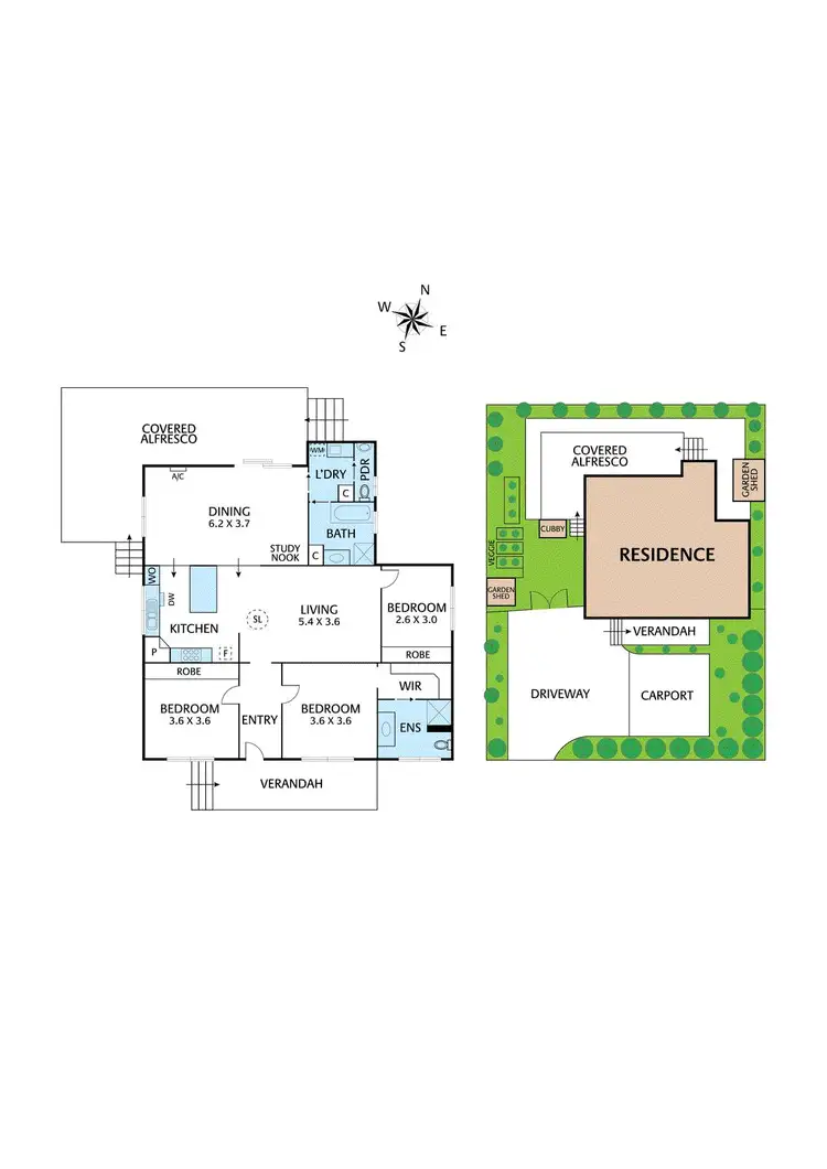 Floorplan of Homely house listing, 11 Sherbourne Road, Briar Hill VIC 3088