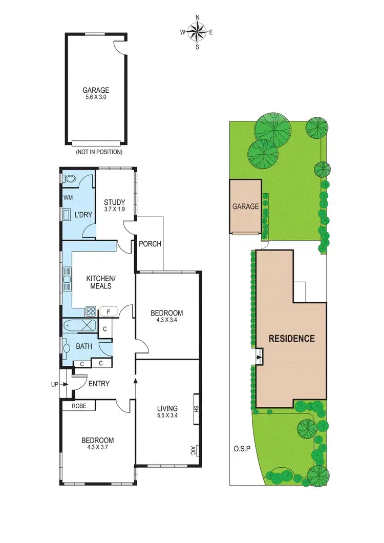 Floorplan of Homely house listing, 21 Carlton Street, Mckinnon VIC 3204